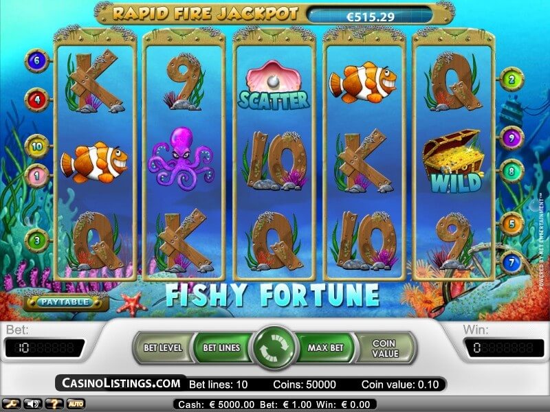 Fishy Fortune in action